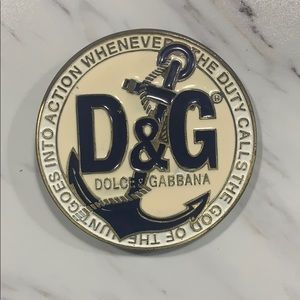 D&G Belt buckle. Dolce and Gabbana